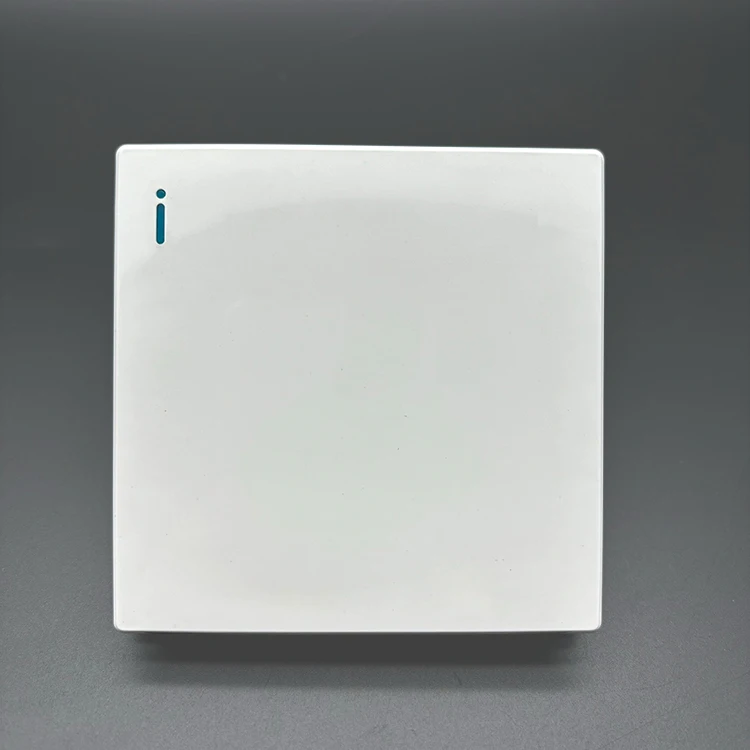 VNX British Type UK Standard 10A 1Gang 1Way 2 Way Switch Electric Wall Switch With Indicator for Home