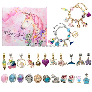 Crafts for Ages 8-12 with Jewelry Making & Art Kit Gifts A Unicorn Girls Toy That Inspires Creativity Charm Bracelet Making Kit