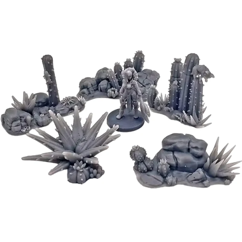 Custom 3D Printed Resin Miniature Decorative Fantasy Scenery Figurine Collectible Ornament