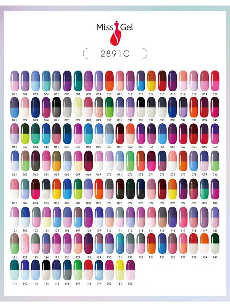 Mood Change Color Nails Supplies Temperature Gel 15ml Custom Private