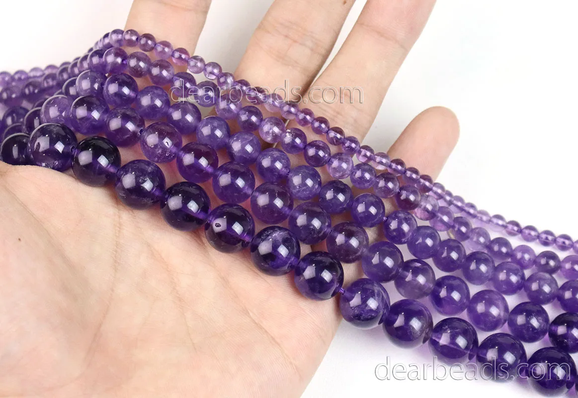 Orange Lava Beads for Jewelry Making - Dearbeads