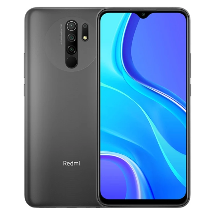 スマートフォン本体 Redmi 9 Grey 4GB RAM 64GB ROM Xiaomi Redmi 9 - 4GB RAM, 64GB Storage, 5000mah Battery
