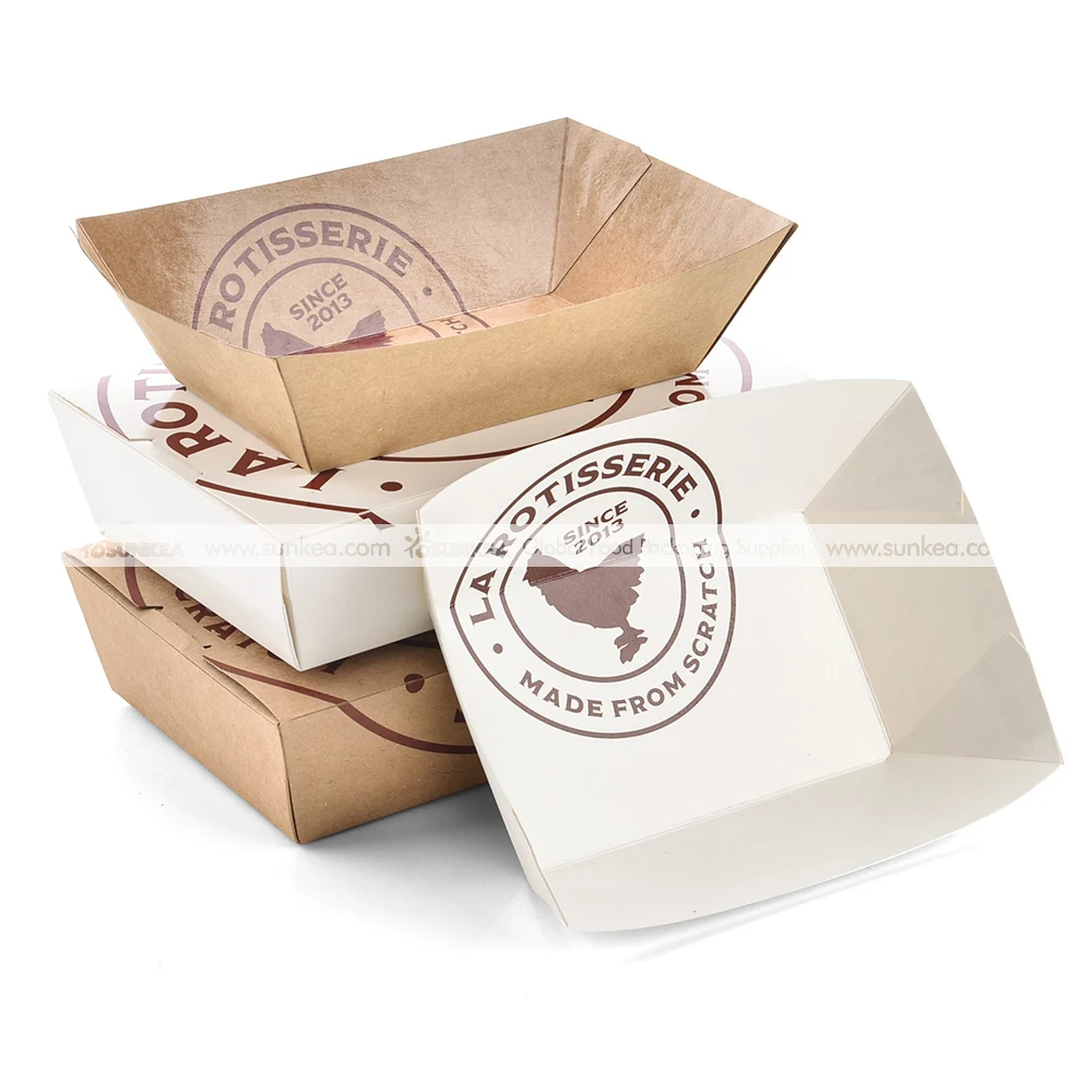 Wholesale Custom Disposable Takeaway Biodegradable Printed Paper Fast –  Fastfoodpak