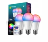 White 3pcs bulb+1 remote