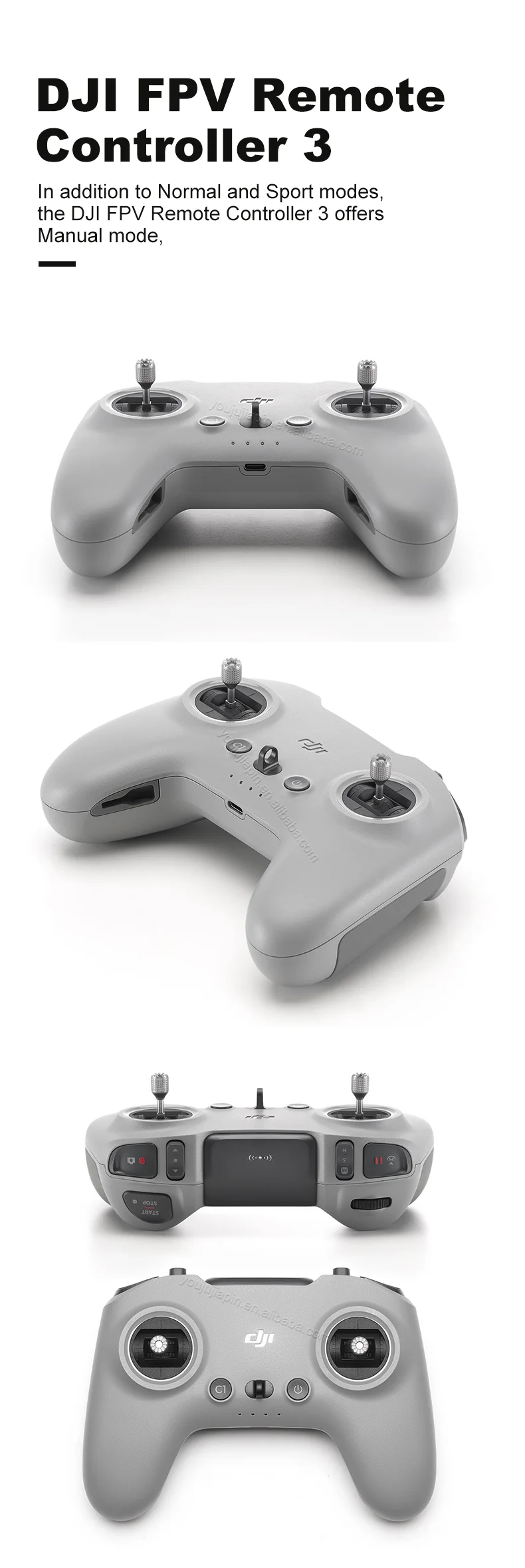 DJI FPV Remote Controller 3 for DJI Avata 2 & Goggles 3 - New Stock ...