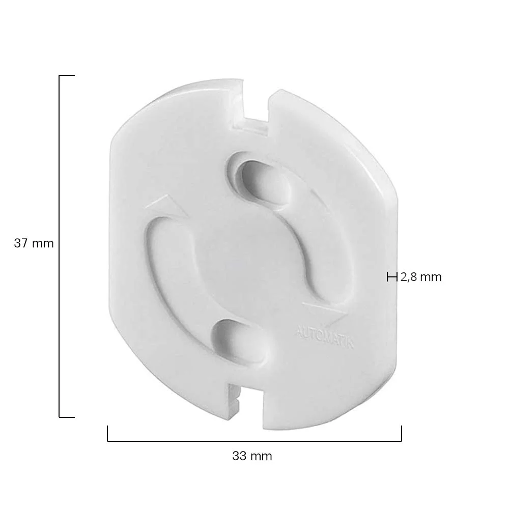 Child Lock for Socket with Twist Mechanism-Jinjiu E03 EN71-3 Certified Socket Safety for Baby Toddler