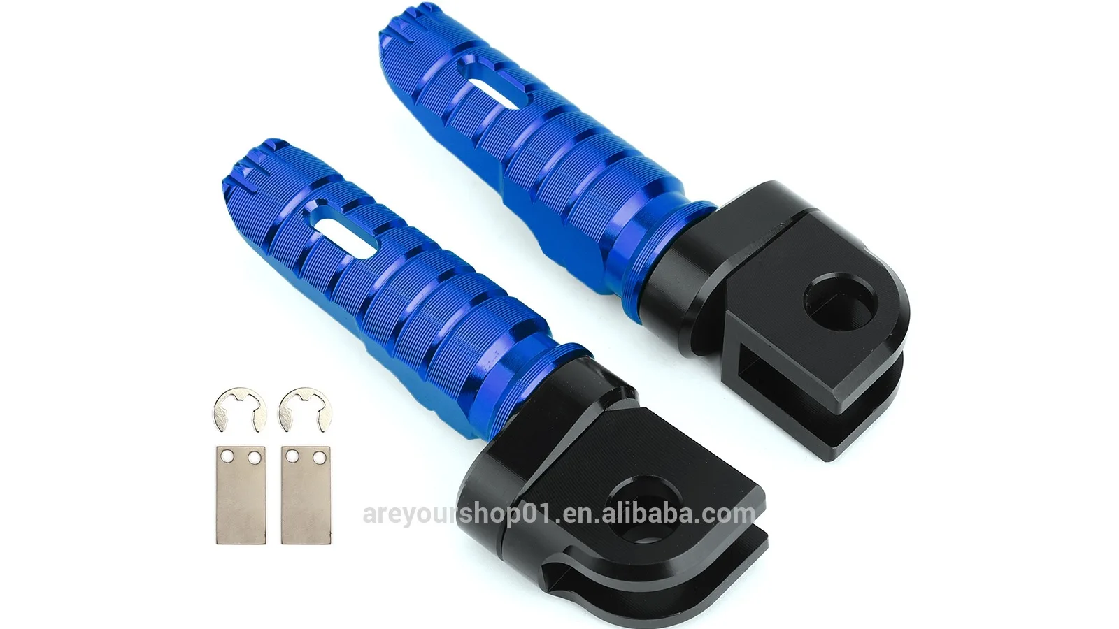 Adjustable Foot Rest MZS Adjustable Motorcycle Foot Pegs - 360