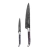 Grey-2pcs Kitchen Knife Set