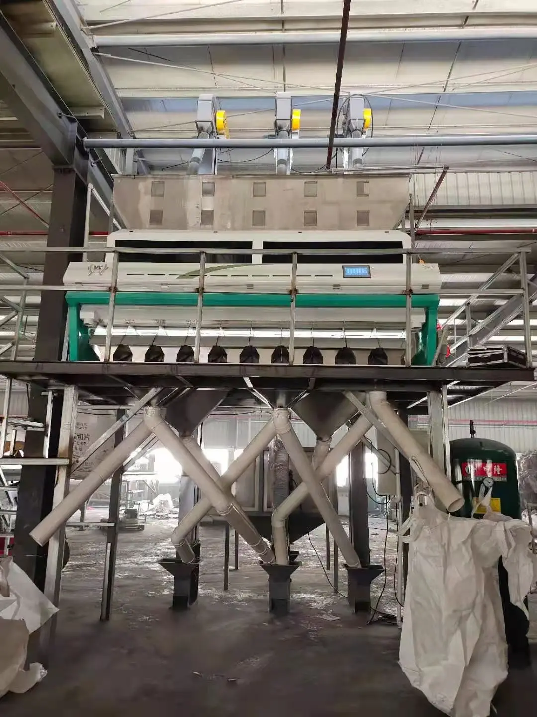 10 Channel Cereal Colour Sorter Machine for Maize Sorghum Barley Oats