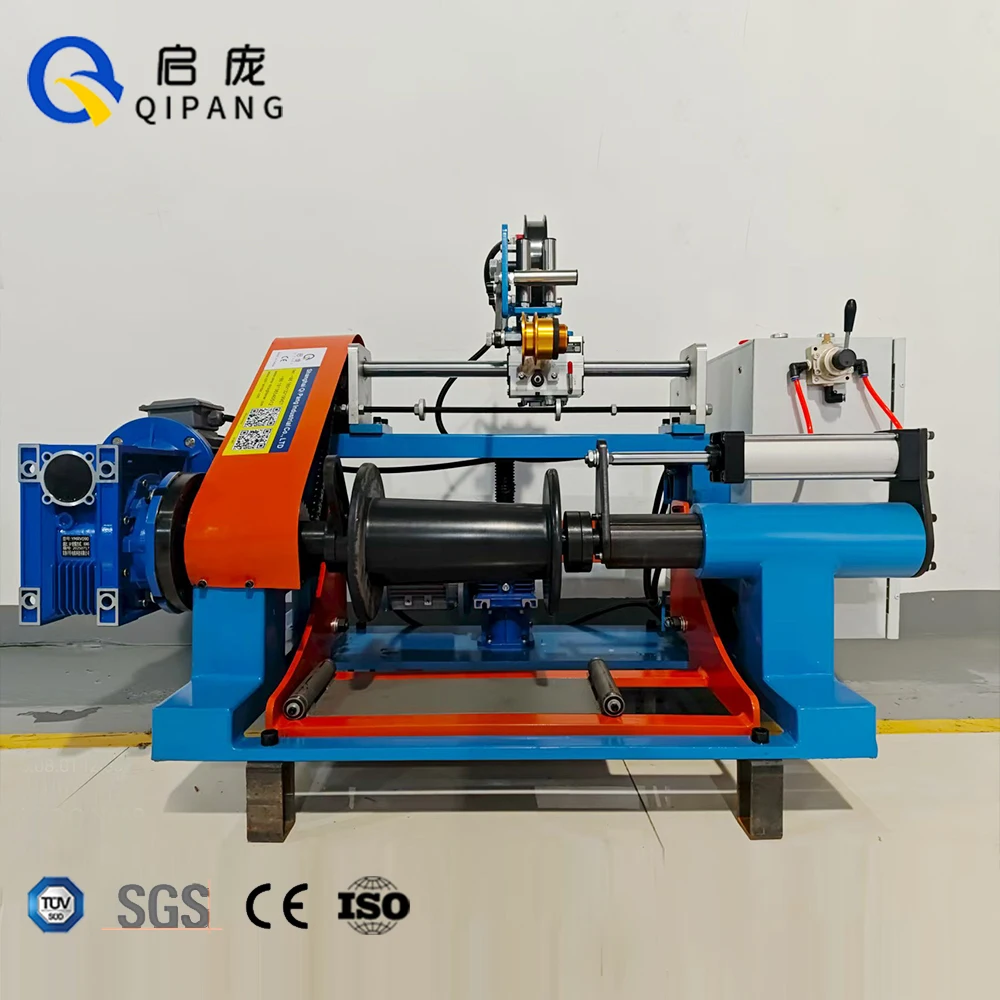 Qipang Reel 630 mm Accumulator800mm Bobbin Copper Wire Reel to Reel Rewinding Cable Pay off Machine