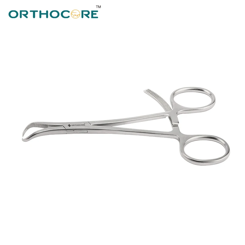 AO Reduction Forceps with round Jaws for Large Animal Surgery Veterinary Orthopedic Surgical Instruments for Dog Bone Holding