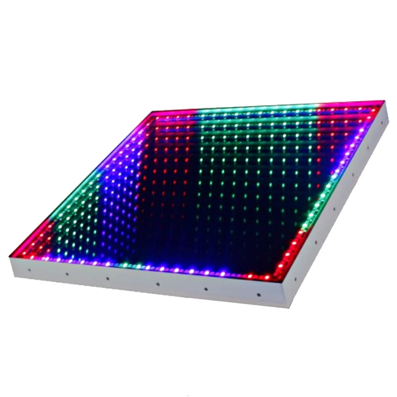 Marslite Rgb Panels Infinity Interactive 3d Led Dance Floor Wedding Effects Sparkle Infinity Led Dance Floor