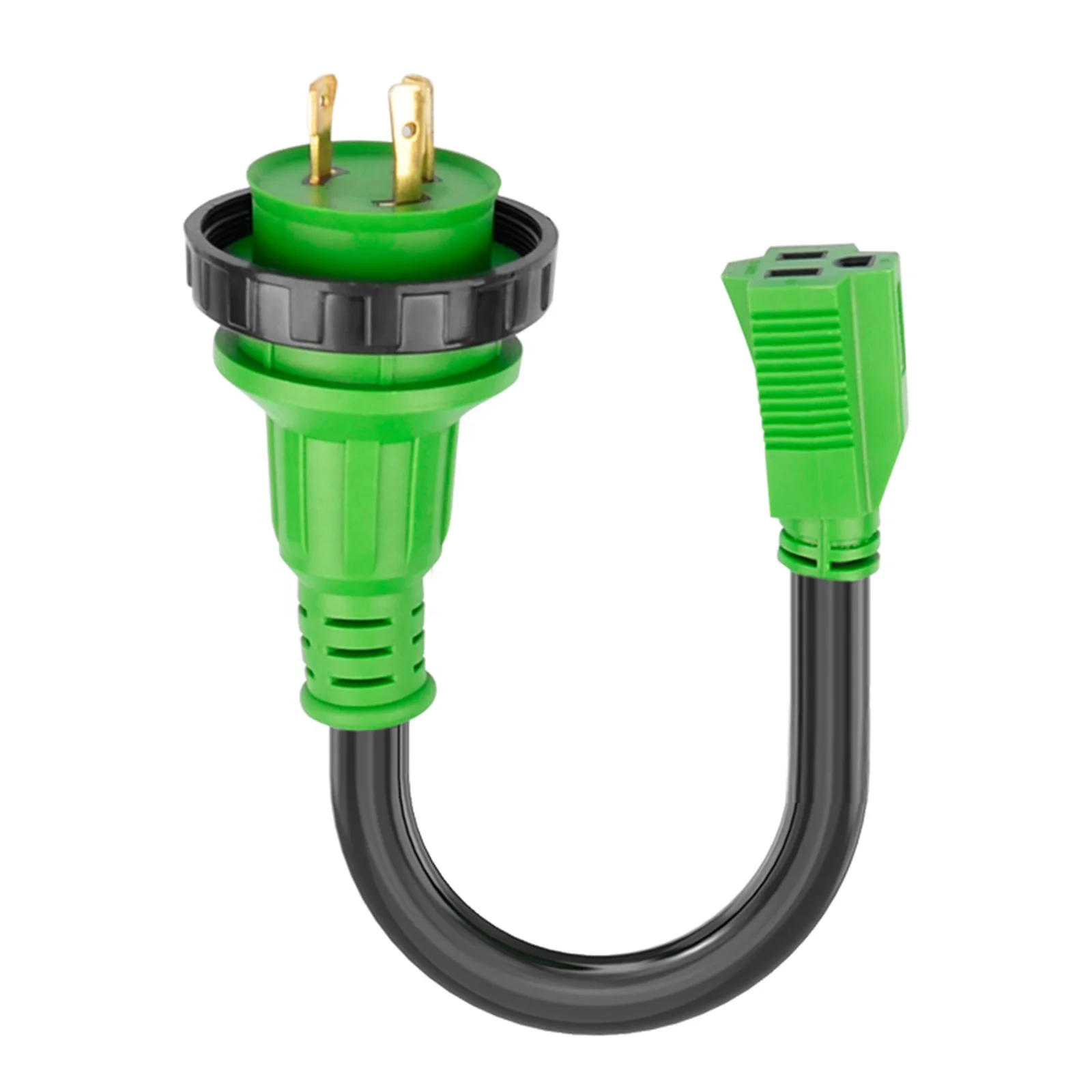 565 Marine Shore Power Boat Adapter 30amp Male To 15amp Female 18 Inch