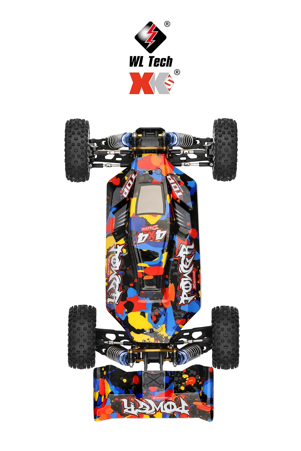 Wltoys 124007 RC Car - High Speed 4WD off-Road Racing