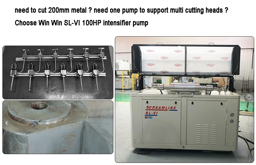 Waterjet Cnc Cutter Waterjet Intensifier Pump Waterjet Cutting Pump