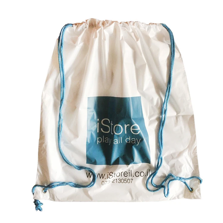 Environmental Waterproof Drawstring Bag Backpack Storage Bag Pack Pouch