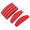 Limas pulidoras de uñas rojas