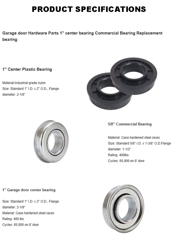 Garage Door Bearing Blaster Hardware Parts Decorative Deep Groove Ball