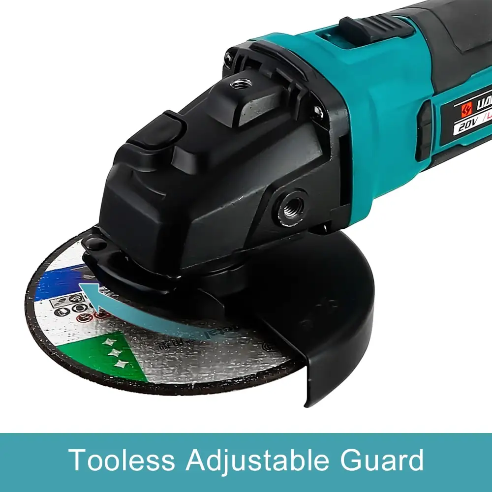 125mm Variable Speed Angle Grinder Polisher 3 Position Handle Included