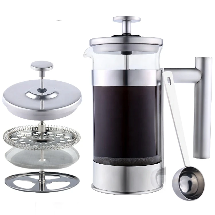 Cafetera A Presión Francesa De Vidrio Borosilicato,Ecológica,Con  Filtro,Novedad - Buy De Vidrio De Borosilicato Francés Prensa Café,Café  Francés Prensa Con Filtro,Francés Prensa Café Product on Alibaba.com