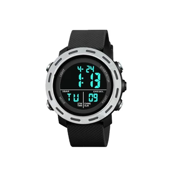 Men's Electronic Watch Multi functional Night Glow Waterproof Student Watch Fashion Design Electronic Watch