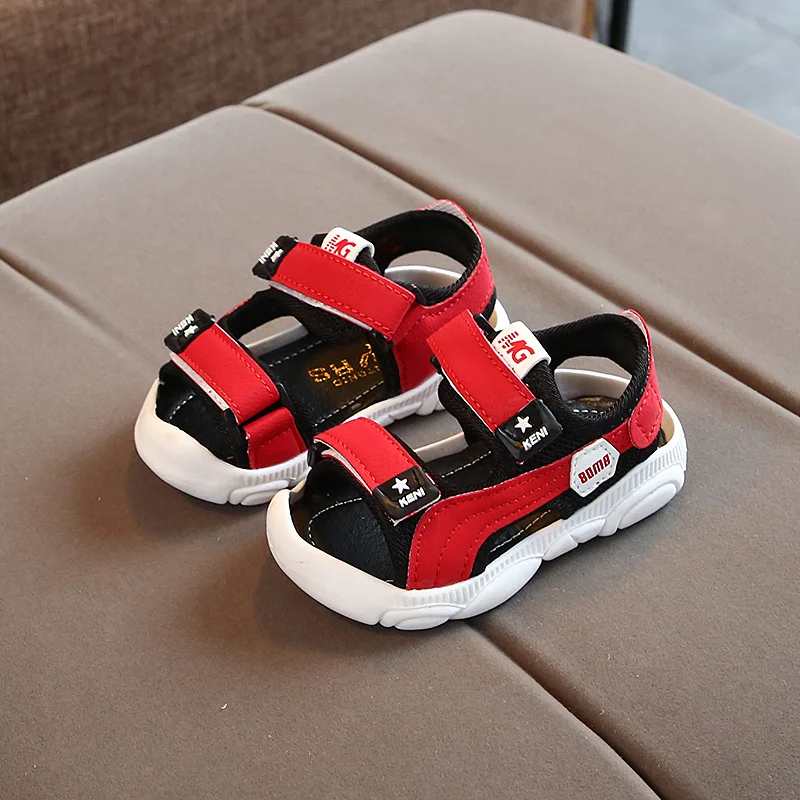 Baby Kids Boys Girls Fashion Anti-Slip Sneaker Shoes Summer Casual Sandals Shoes 