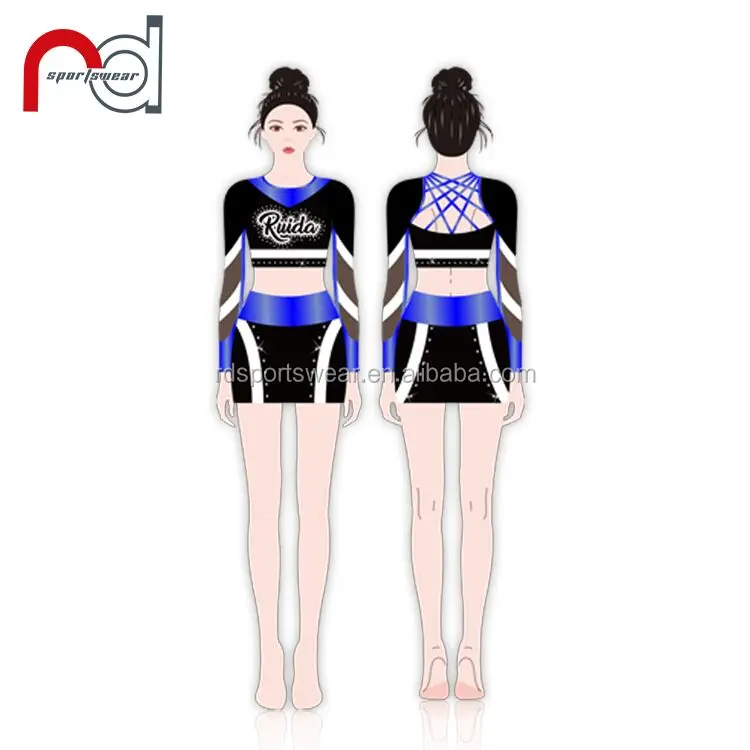 Team Leader Cheer Uniforms Custom Polyester Cheer Uniforms 2020 Cheer  Athletic Uniform