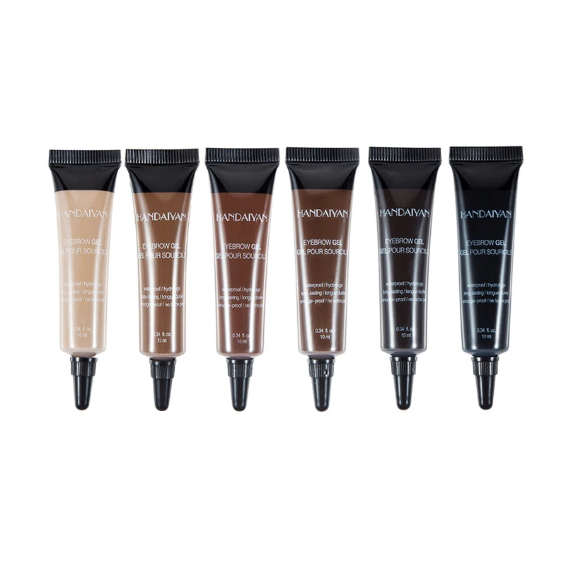 high quality eyebrow gel 6 colors 24 hours lasting eyebrow cream