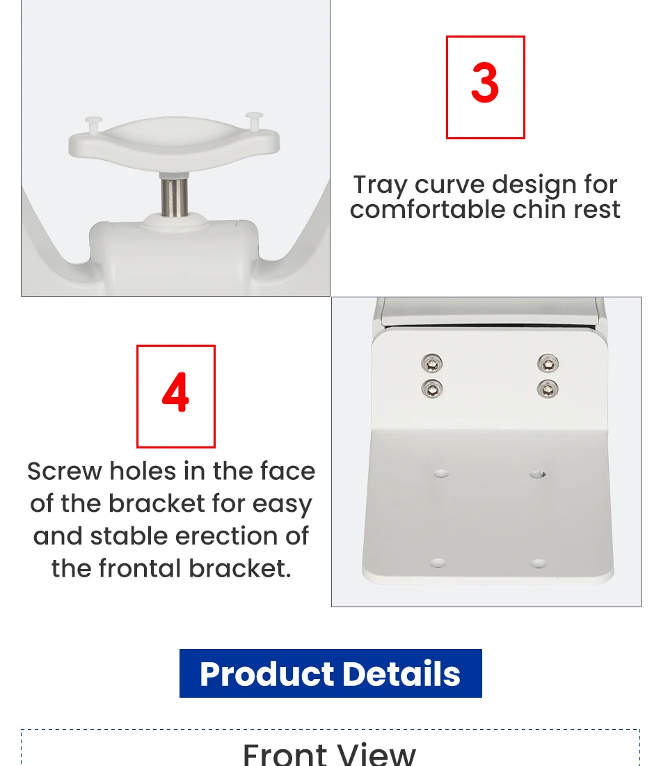 Equipment  Higher Quality Ophthalmic Chin Rest Bracket Optical Use for Auto Refractometer