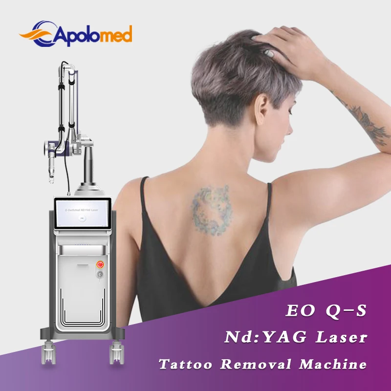 Q-Switched ND YAG Equipment Laser Tattoo Removal Machine manufacture