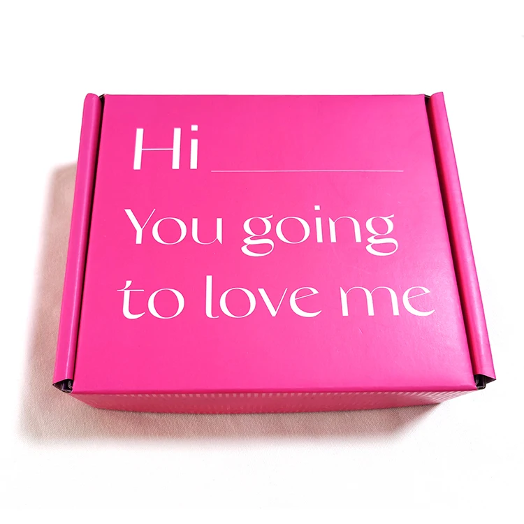 Product Customize Mailer Box Packaging Printing Clothes Apparel Corrugated Custom Wig Boxes with Logo Packaging
