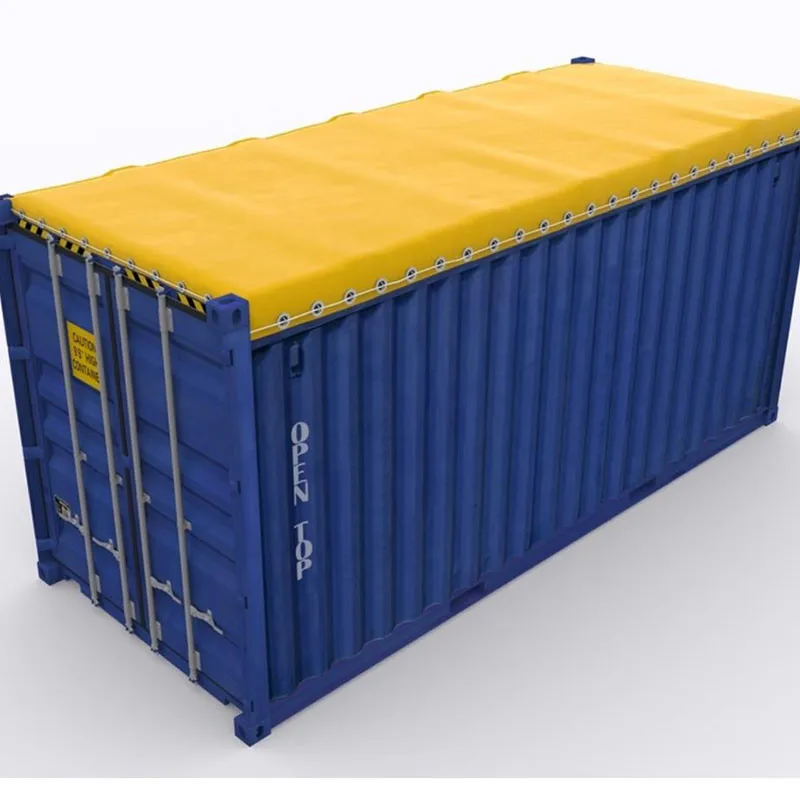 PVC Tarpaulin Cover Open Top Container Cover Heavy Duty Vinyl Tarp