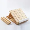 Almohadilla engrosada de madera de pino (cuadrado grande de ocho rejillas) en tono púrpura