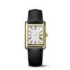 Gold case white dial