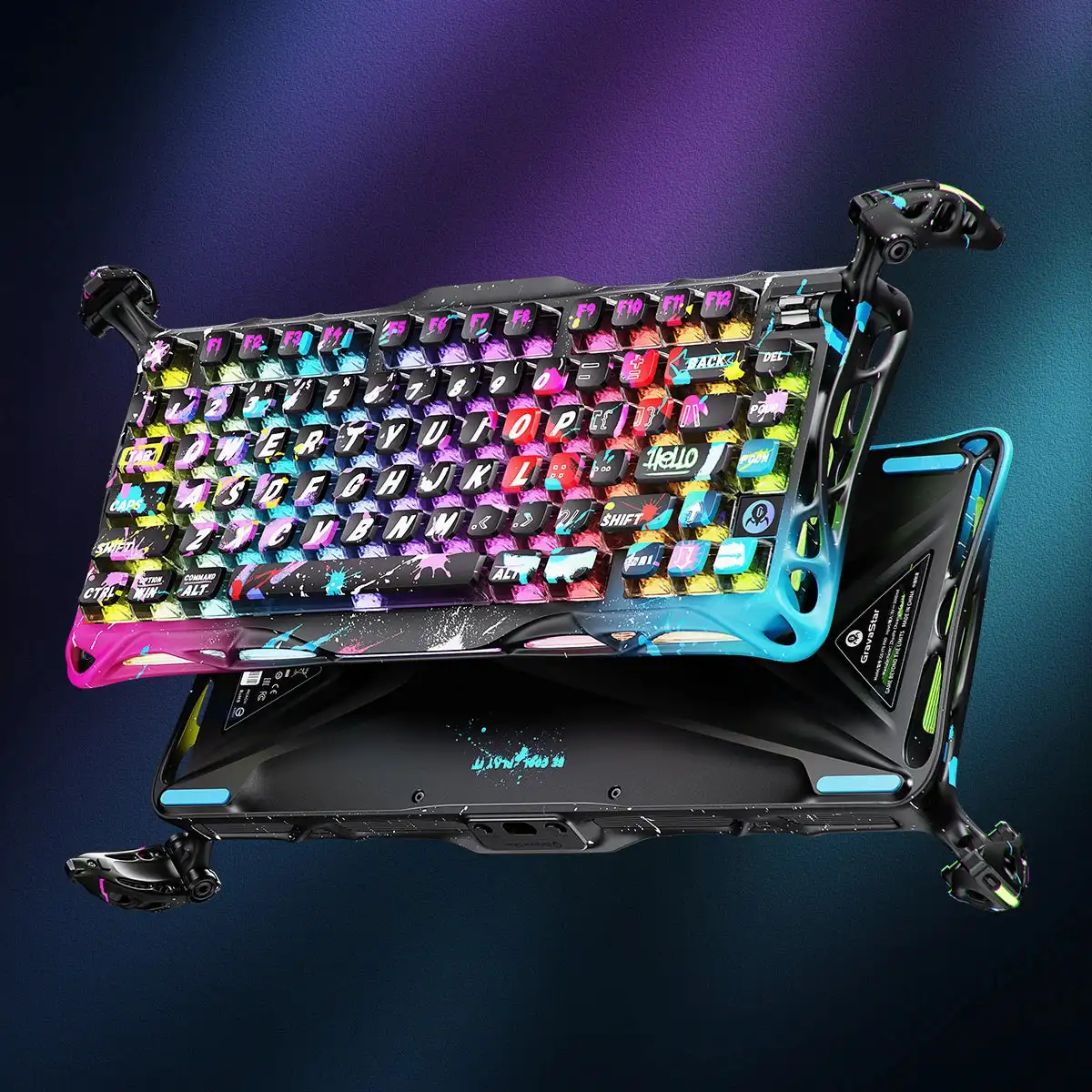 GravaStar Mercury V75 PRO RGB 75% Mechanical Gaming Keyboard