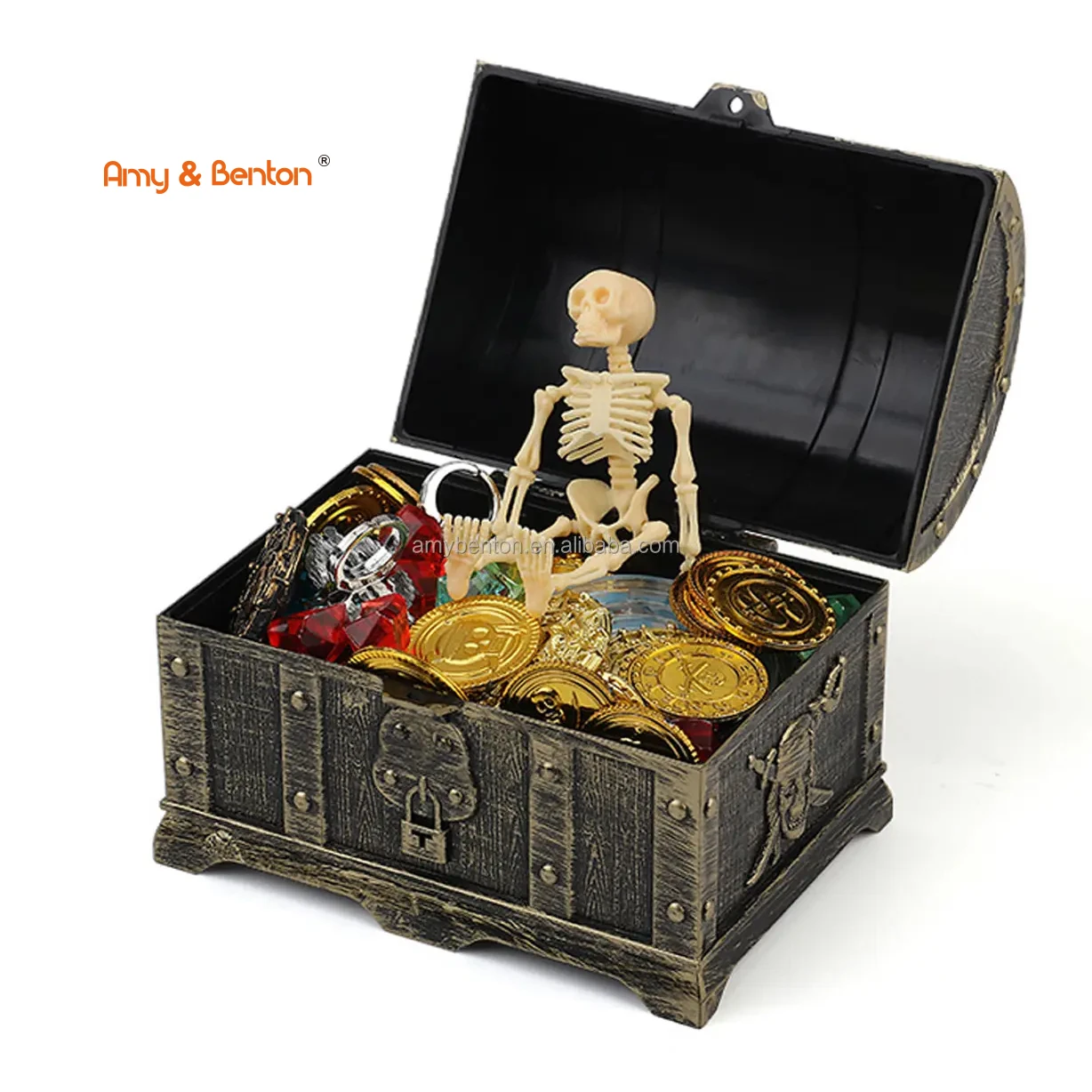 Pirate Treasure Toy Chest Walmart Nautical Cove Pirate Treasure