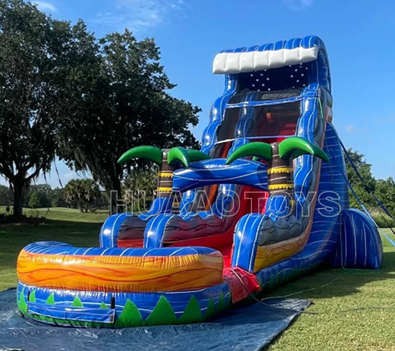 18ft Inflatable Water Slide Commercial Tobogan Inflable De Agua Water