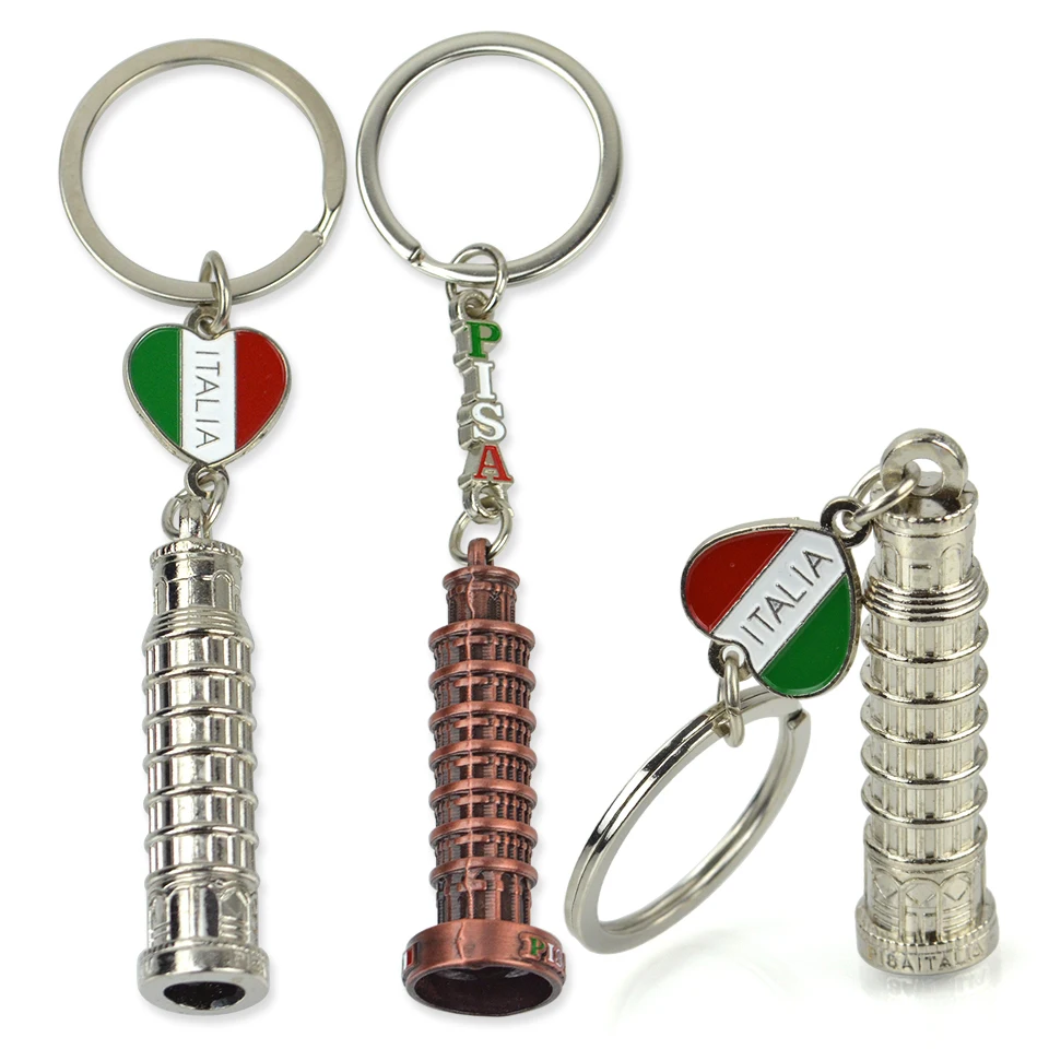 ブランドギフト卸売カスタム有名な建物ヴィンテージイタリアピサの斜塔 