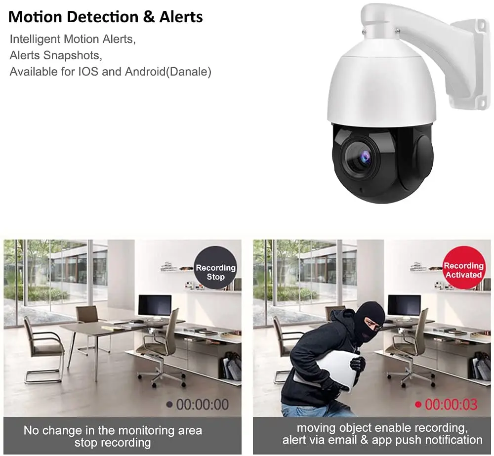 Motion Detection Hikvision Moving Camera Hikvision DS-2XM6726G1-ID
