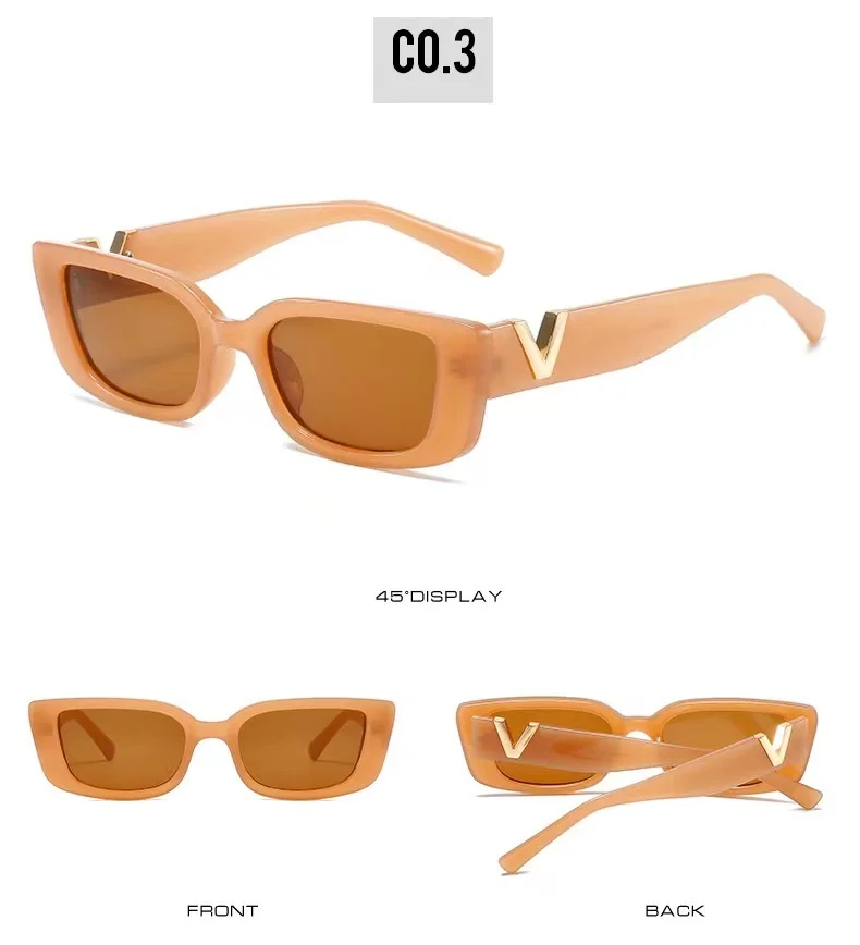 New Arrivals Fashion Design Plastic Big Frame Women Men Vintage Sun