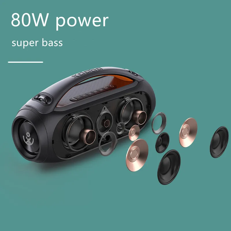 xdobo Vibe Plus Bluetooth ポータブルスピーカー Amazon.co.jp: xdobo vibe plus ブルートゥーススピーカー 重