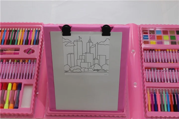 Wholesale 176-Piece Trifold Easel School Kids Stationery Drawing