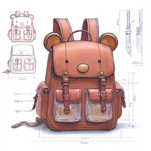 Custom Transparent Pin Display Ita Bag Custom Design Animals Style Low MOQ Manufacturer for Anime Cosplay Itabag