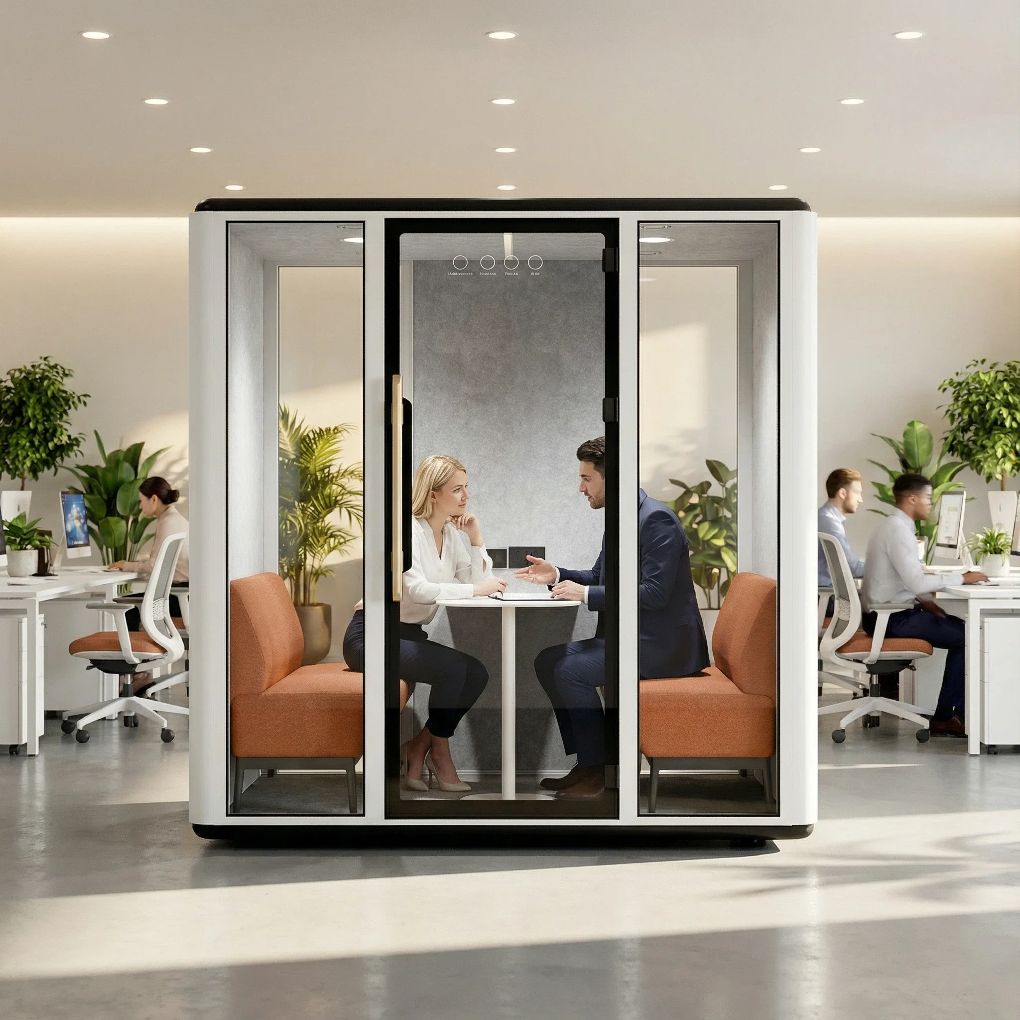 Phone Meeting Pod Portable Hot Sale Phone Booth Private Work Space Meeting Sleeping Movable Office Pods Sound Proof Office