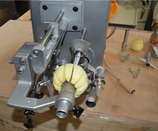 Automatic Industrial Apple Peeler Corer Slicer Machine for Apple Pear and Peach