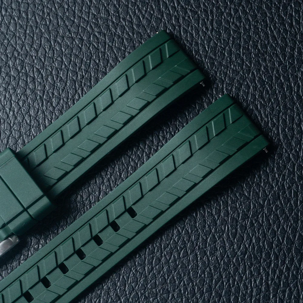 Shopping Online Wholesale Rubber 25 mm Watch Strap FS101176_K0020950