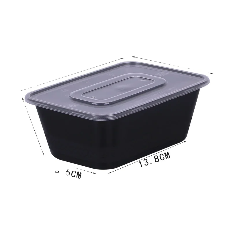 Clear Plastic Quality Containers Tubs with Lids Microwave Food Safe Takeaway 