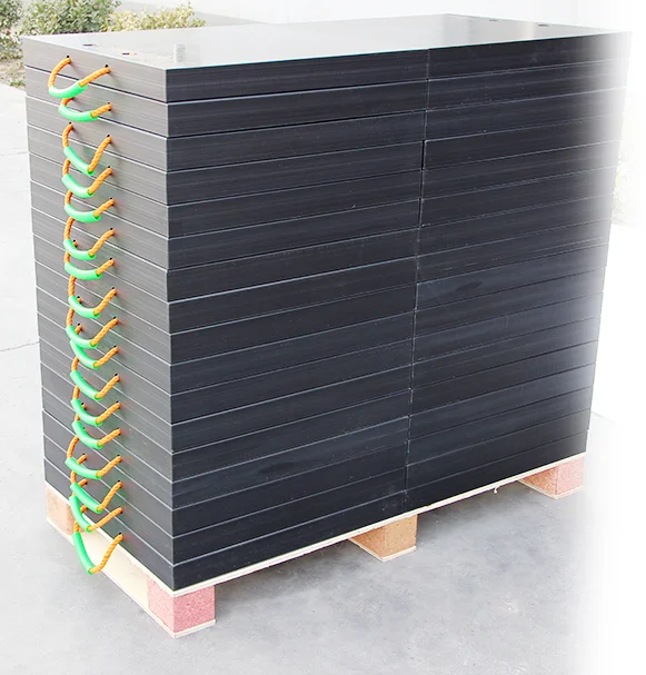Polyethylene Crane Outrigger Pads Pe Outrigger Pad Crane Stabiliser Pad