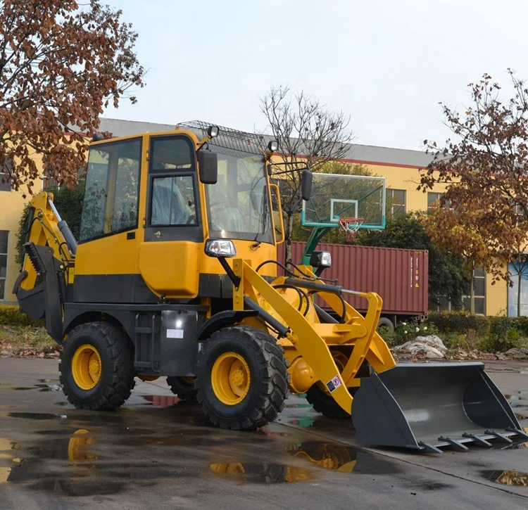 4tons tractor with loader and backhoe YFBL15-10