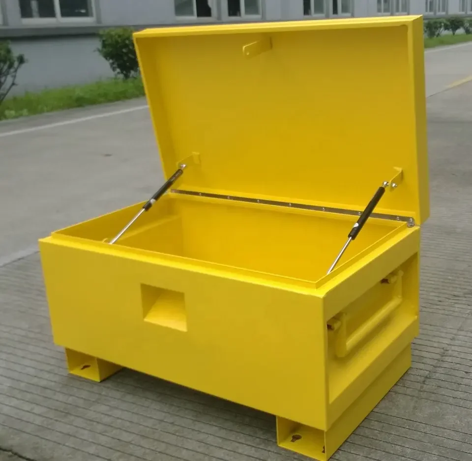 Heavy Duty Jobsite Chest Nesting Onsite Storage Steel Jobsite Tool